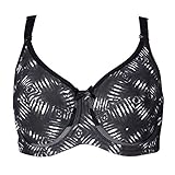 Ultra thin ,soft comfortable BFHCVDF 702 Large Size Floral Ultra-Thin Breathable Full Cup Shock-Proof Underwear Bra 80D