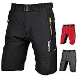 SILVINI Herren Mtb Hose Rango, Black-Lime, M,...