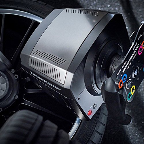 Thrustmaster TS-PC Racer - Volante - PC - Potenc  a para el SimRacing - Force Feedback - Sistema Integrado de refrigeraci  n del Motor - Fuente de alimentacio Turbo