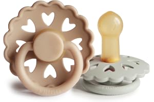 FRIGG Fairytale Latex Napp 2-Pack | Naturgummi napp | BPA-fri