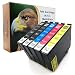 Produktbild 20er-Set D&C Druckerpatronen (kein Original) für Epson T1631 T1632 T1633 T1634 Workforce WF 2010 W 2500 Series 2510 WF 2520 NF 2530 WF 2540 WF 2630 WF 2650 DWF 2660 DWF 2660 WF 2700 Series 2750 2760