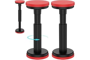 LUFEIS Asta telescopica di supporto rapido, 2 pezzi, regolabile da 18 a 44 cm, sistema di supporto telescopico resistente, capacità 200 kg, strumento di sollevamento manuale per installazione di