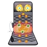 YSDNI Tapis de Massage Complet du Corps, Matelas de Massage Chauffant Hyperthermie Électrique pour Jambe, Hanche, Cou, Taille, Dos, Soulage Les Douleurs Corporelles