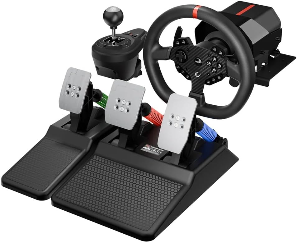 Rampage ROWDY V997 ONLY PC 3 Pedallı - El ve Sıralı Vitesli Gaming Oyuncu Direksiyonu