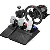 Rampage ROWDY V997 ONLY PC 3 Pedallı - El ve Sıralı Vitesli Gaming Oyuncu Direksiyonu