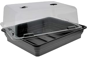 ALTUNA Stewart beheizt für Stecklings- & Samenzucht, P035B, Schwarz, Large - 52 cm