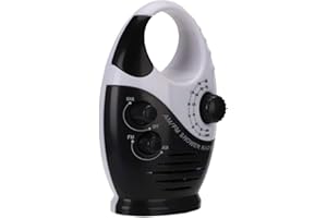 MUGAST AM/FM Radio,Portable Waterproof Multifunctional HD Dual Band Radio Receiver with Speaker Operated by 3 AAA Battery