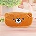 Cute Animal Cartoon Plush Kawaii Pencil Case Box Bag For School Kids (Bear) RS.349.00