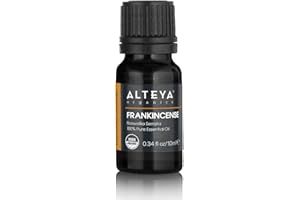 Alteya Organic Frankincense Oil (Boswellia Serrata) 10 ml - 100% USDA Certified Organic – Therapeutic Grade Frankincense Essential Oil – Perfect for Relax and Self Care