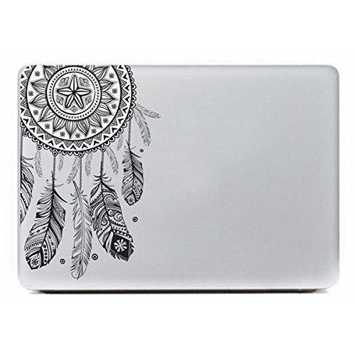 Preisvergleich Produktbild Feder Muster Vinyl Aufkleber Laptop Skin Sticker Cover für
