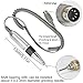 30000rpm Pro Electric Nail Drill Machine Pedicure Manicure Kits File Drill Bits Sanding Band with Cleaning Cleaner Metal+Plastic Brushes Accessory Nail Salon Nail Art Tools (Black)