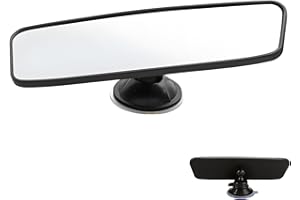 Tyrzol Rear View Mirror for Driving Test and Blind Spot, Car Examiner, Driving Instructor (200 X 60mm)