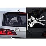 Minions #1 | Baby - Name On Board | Wunschtext | Auto Aufkleber | Lustig | Baby On Board