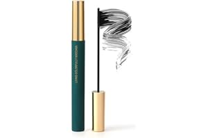 TBeautfave Mascara Black Volume and Length Waterproof, Curling Volumizing Mascara Black Falselash Effect Mascara with Soft Mascara Brush Long Lasting Fibre Mascara Smudgeproof Makeup