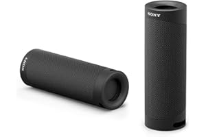 Sony SRS-XB23 - Super-Portable, Powerful and Durable, Waterproof, Wireless Bluetooth Speaker with EXTRA BASS – Black