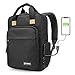 Produktbild tomtoc täglich Rucksack kompatibel mit 13"-15,6" Laptop, Daypacks Laptoprucksäcke Reisetasche 22L für Business Arbeit Schule Universität, mit CornerArmor Patent und USB Ladeanschluss, Schwarz