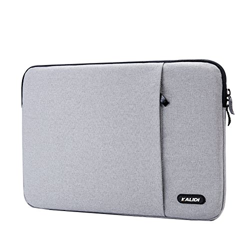 KALIDI 13 13.3 Zoll Laptop Sleeve Tasche Schutz Hülle Wasserdicht/Stoßgesichert/Anti-Kratzern für Macbook Air 13/Macbook Pro Retina 12,9 Zoll/iPad Pro,Grau