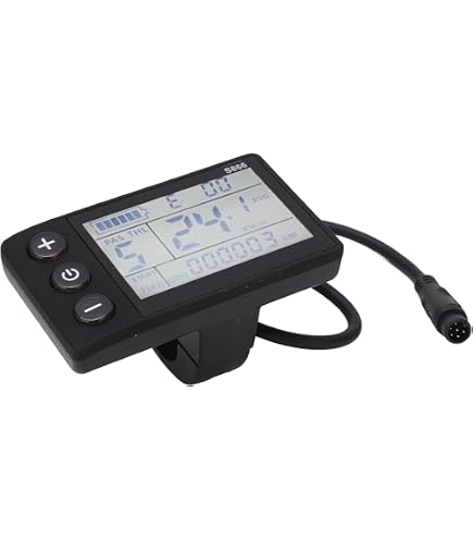 Écran LCD EN06 Pour Vélo électrique - Affichage Batterie 24V/36V/48V, étanche, Facile à Installer - 6
