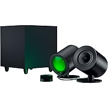【しんかい】Razer Nommo V2 Pro 2.1chスピーカー Razer Nommo V2 Pro - pełnozakresowe głośniki do gier PC 2.1