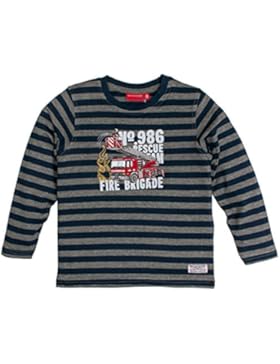 SALT AND PEPPER Jungen Langarmshirt Longsleeve Fire Stripe