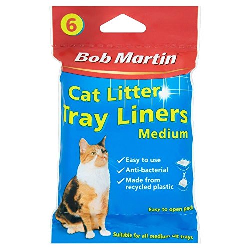 Preisvergleich Produktbild Bob Martin Katzentoilette Liners (6) - Packung mit 2
