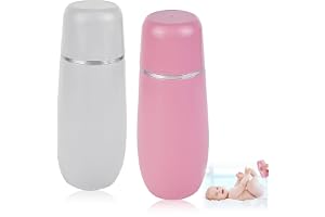 Set med 2 bidéer för rumpdusch, bärbar bidé, 400 ml peri-flaska, rumpa, handdusch, resebidé, modern rumpdusch, peri-flaska