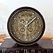 Produktbild Sweety Kaminuhr Vintage alte Schwarze Holz Holzschnitzerei Mode kreativ Retro-Uhr