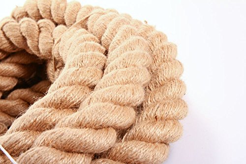 Juteseil Hanfseil Naturhanf Hanf Tau Tauwerk Handlauf Seil alle Stärken (Stärke: 10 mm, 20 Meter) - 6