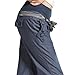 TOOGOO(R) Chic Womens Ladies Bloomers Wide Leg Loose Pants Elastic Waist Trousers Jeans M Dark Blue