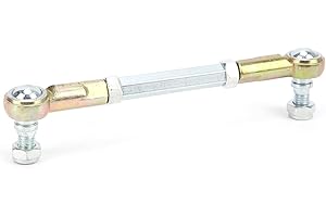 AMONIDA M8 Kugelgelenkstange, 160 Cm Metall-Spurstangen-Kugelgelenk, für Mini ATV Quad 4-Rad Go Kart