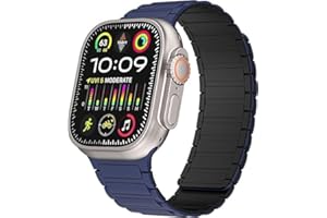 TOWONSHY Oryginalna Magnetyczny Sport Bransoleta kompatybilna z Apple Watch Pasek Ultra/Ultra 2, SE/SE 2, 9 8 7 6 5 4 3 2 1, Kobieta Mężczyzna Silikon Magnetyczny dla iWatch 49mm 45mm 44mm 42mm 41mm 40mm 38mm