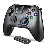 ps vita remote control ps3 【Compatibilidad Amplia】 Este Gamepad wireless es compatible con Sistema de Windows XP/10/7/8/8.1, PS3, Andriod Móvil con función de OTG de 5.0 porsterior, Tablet, TV, TV BOX y Nintendo Switch
