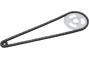 ‎YOSOO HEALTH GEAR Hochleistungs Zahnräder Kettensatz T8F Inkl. Kette, Vorderem Kettenrad (11T) Und Hinterem (44T) Für Modifizierte Karts, Atvs Mini Motorräder Robuste Langlebige Konstruktion, Ideal Rennsport, Offroad