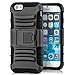 Produktbild Saxonia. Outdoor Silikon Schutzhülle Apple iPhone 6 / 6S (4,7") Hybrid Case Handyhülle | Grau