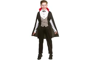 Wicked Costumes Kids Boys Spooky Bloodthirsty Vampire X-Large Halloween Fancy Dress