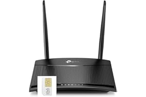 THETECHNOLOGYDOCTORS TP-Link MR100 4G Cat4 LTE Single Band Router with Three Data SIM Card Bundle