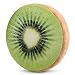 Produktbild HYSEAS 3D rund fruchkissen Sitzkissen Dekokissen aus Schaumstoff, Kiwi-Motiv