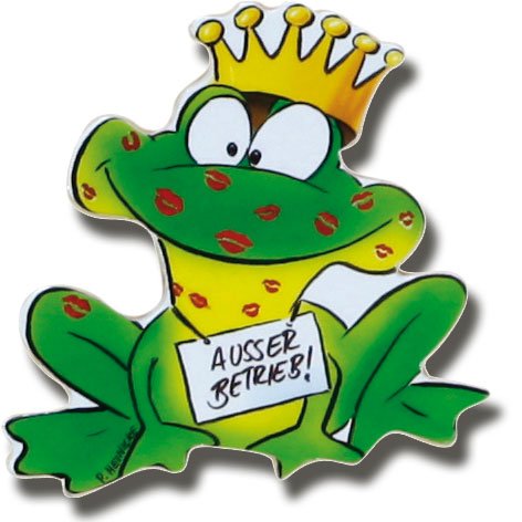 Magnettafel Frosch – Lauschige Design Metall Magnetpinnwand 60×40 cm – Memoboard Pinnwand mit Motiv: Natur & Tiere Froschteich – inkl. 8 Magnete Frösche für Magnetwand – Original GUMA Magneticum® - 5