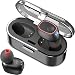 Produktbild Tozo T8 True Drahtlose Stereo-Kopfhörer TWS Bluetooth In-Ear-Kopfhörer mit Ladekabel Gehäuse und eingebautem Mikrofon Headset Premium Sound mit Bass für Running Sport – Super einfaches Pairing.