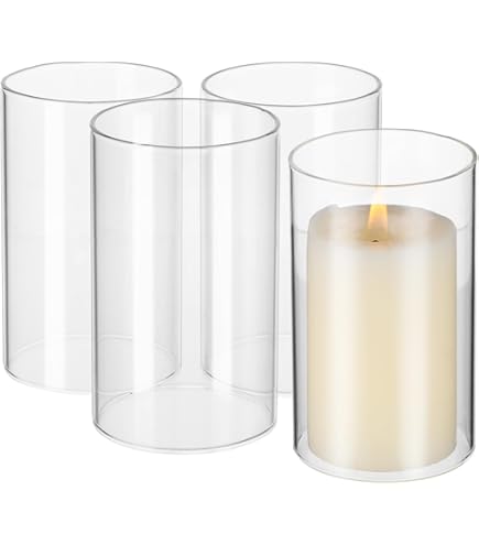 Bubbel waxine glas - theelichthouder