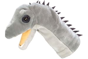 Wild Republic 32cm Natural History Museum Puppet Diplodocus Plush