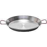 Garcima - LA IDEAL - Valencian Paella Pan for 6 People, 34 cm, Grey