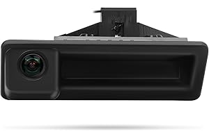 ZWPARTS HD 720P Cámara de Visión Trasera de Coche Reemplazo para BMW Serie 3 5 Serie X6 E39 E60 E70 E82 E90, 170 Grados Gran Angular Cámara de Visión Trasera para Automóvil, Cámara de Estacionamiento