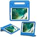 Produktbild MoKo Hülle für Neu iPad 9.7 Zoll 2018 / 2017 - Superleicht EVA Stoßfest Kinderfreundlich Kinder Schutzhülle mit umwandelbarer Handgriff Handle und Standfunktion für Apple New iPad 2018 / 2017 9.7 Zoll / iPad Air / iPad Air 2 Tablet, Blau