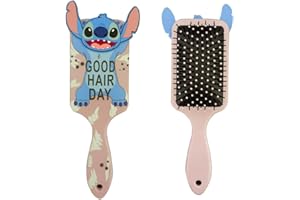 SCOOVY Stitch Brosse à Cheveux,Brosse à Cheveux Démêlante,Professionnelle Ventilée pour Coiffeur Outils de Coiffure Brosses de Massage Démêlantes à Séchage Rapide,pour Femme, Homme & Enfant