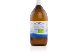 ‎ANCEVIA ANCEVIA® Pharmazeutisches Wasser 1000ml - Ph. Eur. zertifiziert - für E-Liquids, Kosmetik, Verdünnung - hochrein - Aqua purificata - MADE IN GERMANY (1000ml)