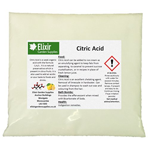 CITRIC ACID | 5KG BAG | 100% Anhydrous | BP/Food Grade | Additive, Bath