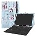 Produktbild LiuShan HP Chromebook x2 12-fXXX Series 2-in-1 hülle, Folding PU Leder Tasche Hülle Case mit Ständer für HP Chromebook x2 12-fXXX Series 2-in-1 (wie 12-f014dx) (12,3 Zoll) Android Tablet PC,Newspaper