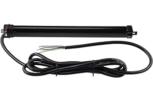 NOBILY Moteur électromécanique pour volets roulants Entraînement pour volets roulants Moteur tubulaire P4 10/17-40 (force de traction 25kg) iques (force de traction 10Nm/25kg) - Axe d'axe 40mm