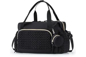 SUYUKU Multifunktionale Wickeltasche, große Kapazität, Schultertasche mit Schnulleretui für Mutterschaft und Baby, Wickeltasche, Reisen, Strand